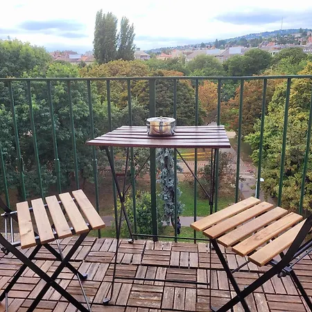 Sunny Panorama Flat Near Castle With Balcony *